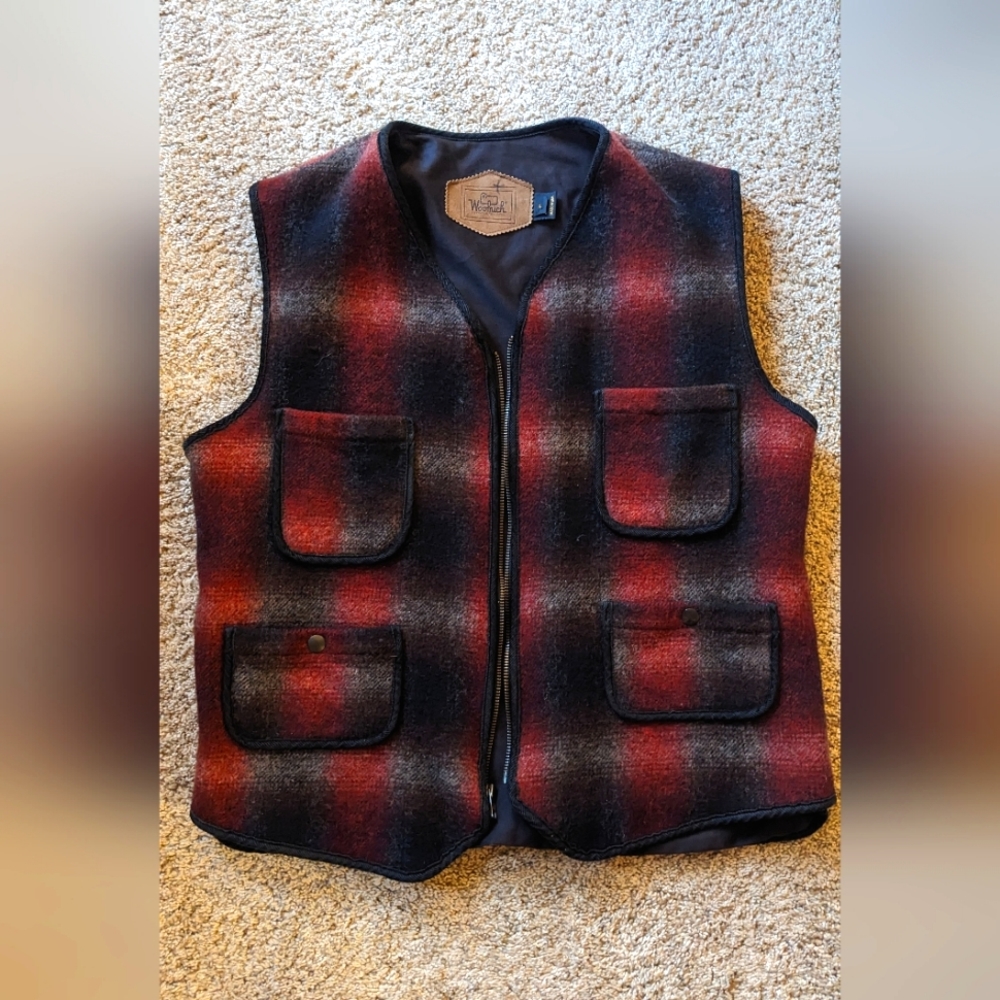 Woolrich wool vest